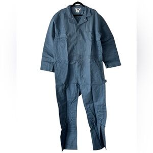 NWOT Vintage Berco Work Apparel Blue Coveralls, Utility Suit, Union Suit